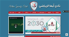 Desktop Screenshot of abha-club.net